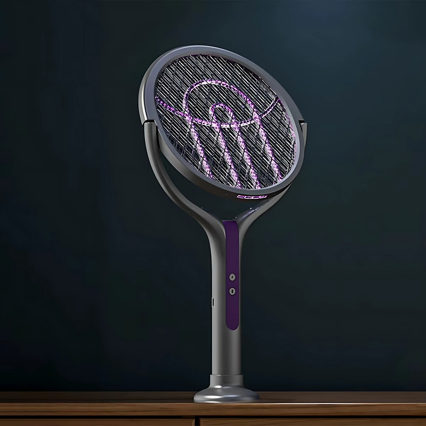 BugZapper – Raquette Anti-Insectes Électrique 2-en-1
