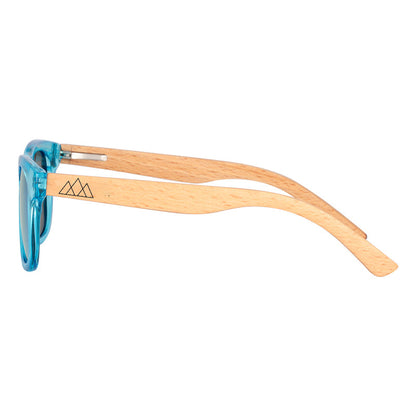 Lunettes en bois Enfant - Play Blue