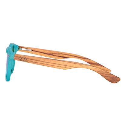 Lunettes en bois Enfant - Summer Blue