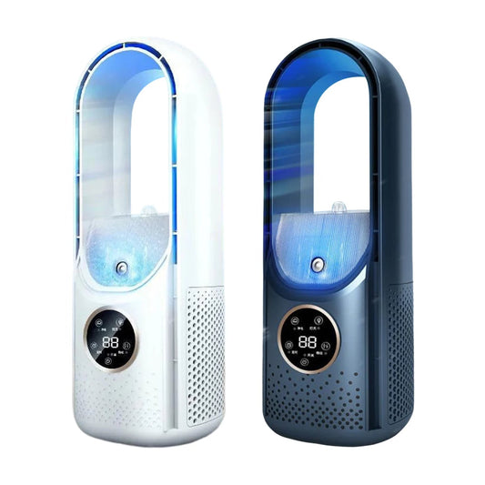 Climatiseur Portable Sans Pales USB – Silencieux, Compact et Écologique – BreezeFlow One pour Bureau & Maison