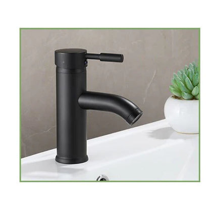 Robinet Vasque Noir Mat Élégant