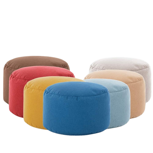 Petit coussin pouf