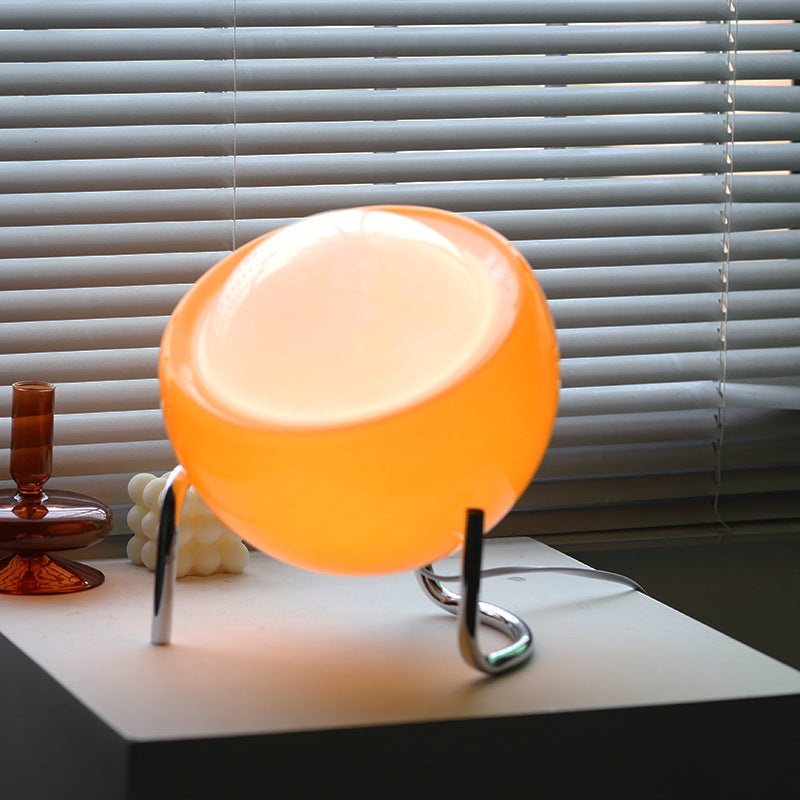 Lampe de Table Bauhaus Médiévale Intérieure - Design Rétro avec Éclairage LED