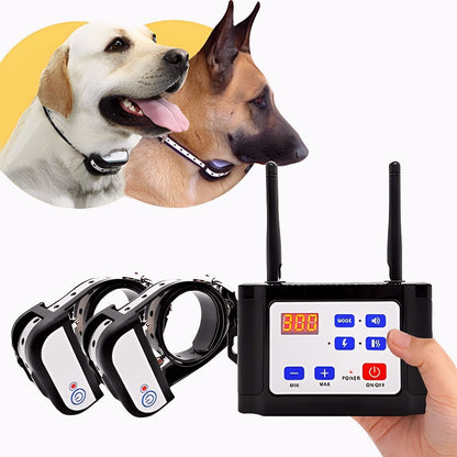 PetBound – Clôture Sans Fil pour Chiens et Collier d’Entraînement | Méthodes Douces et Rechargeables | Résistant à l’Eau