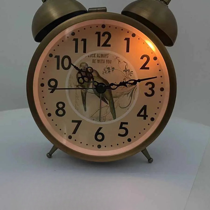 Réveil vintage avec pile