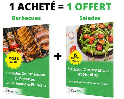 Grillades Gourmandes (eBook) + Salades Gourmandes et Healthy (eBook)