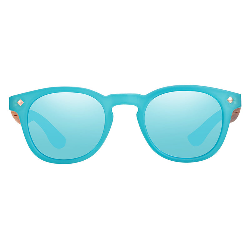 Lunettes en bois Enfant - Summer Blue