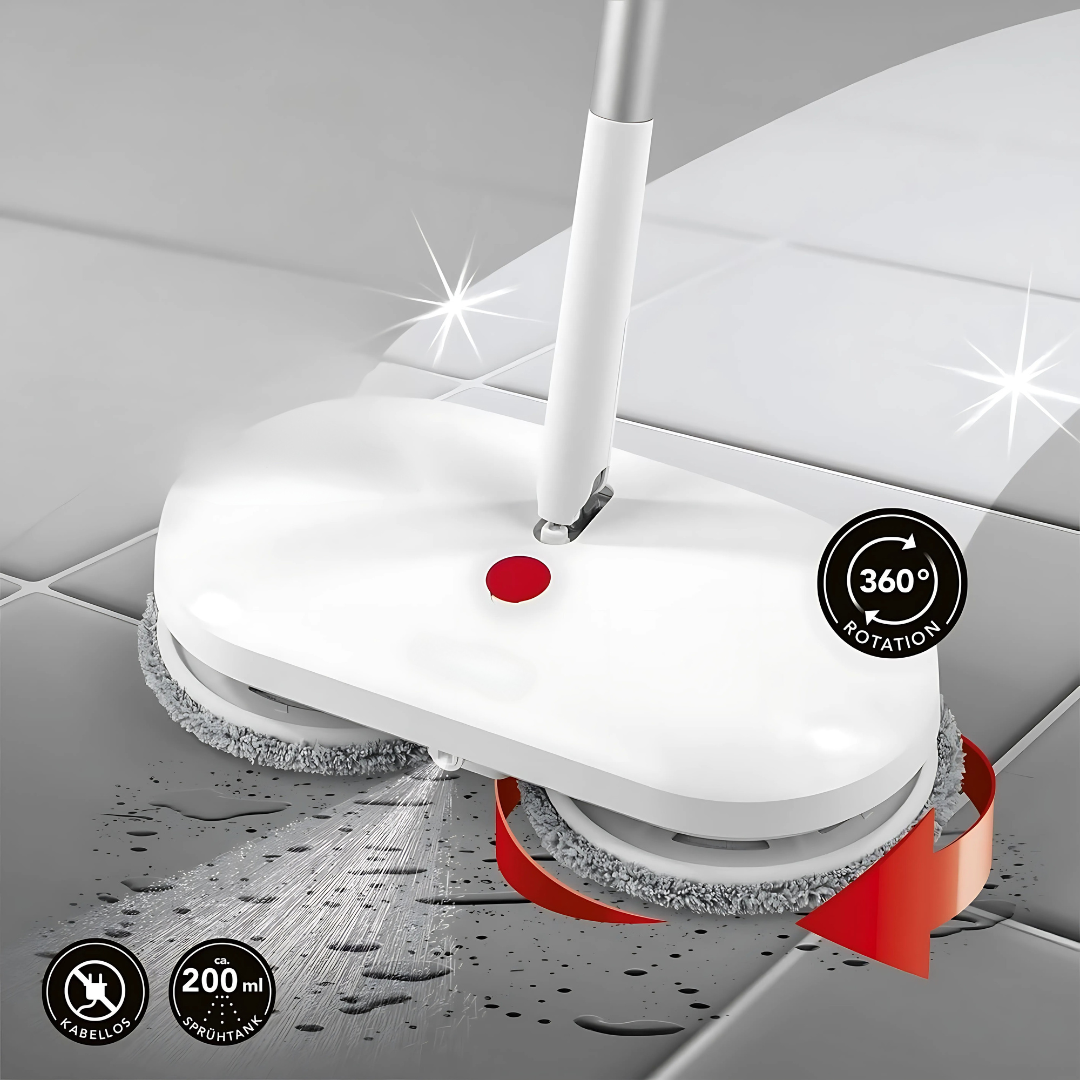 SpinClean – Balai Électrique Auto-nettoyant