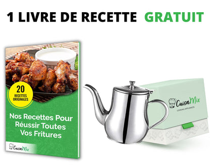 Huilix - Pot de Filtre à Huile (+ 1 Livre OFFERT)