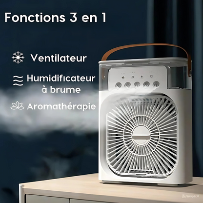 BreezePure – Mini Climatiseur Portable & Humidificateur d’Air