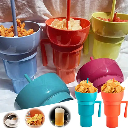 Tasse De Collation Et De Boisson a Compartiments