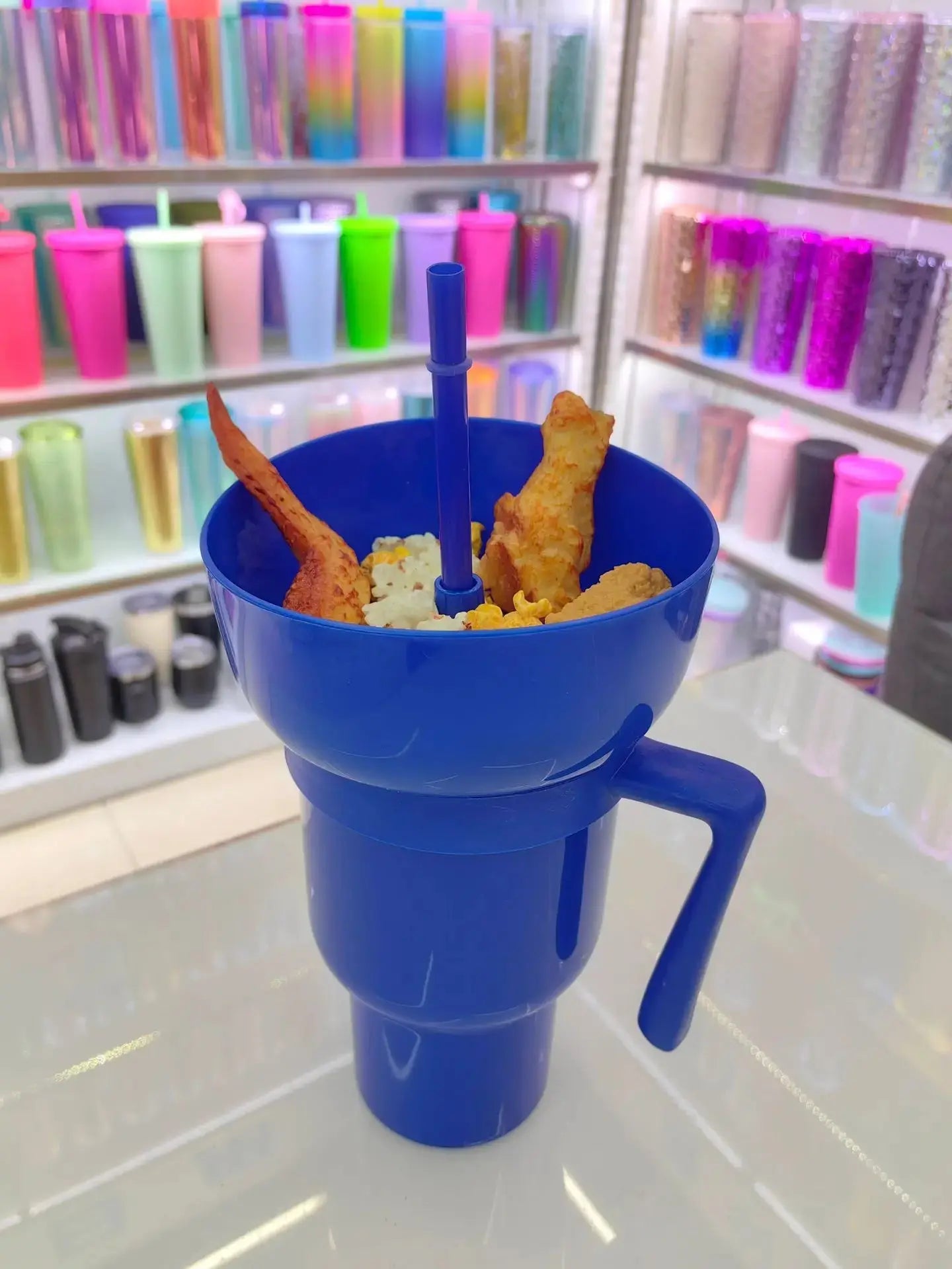 Tasse De Collation Et De Boisson a Compartiments
