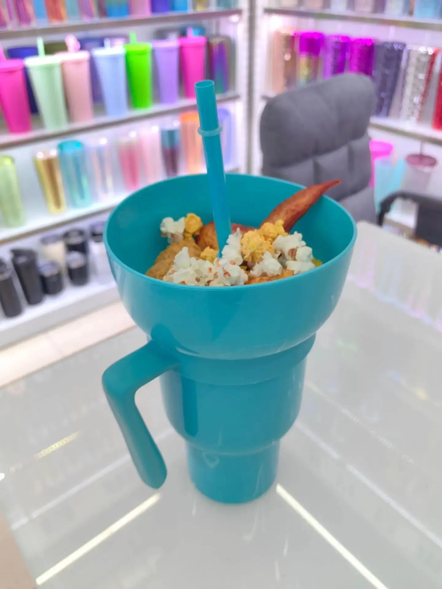 Tasse De Collation Et De Boisson a Compartiments