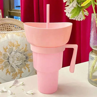Tasse De Collation Et De Boisson a Compartiments