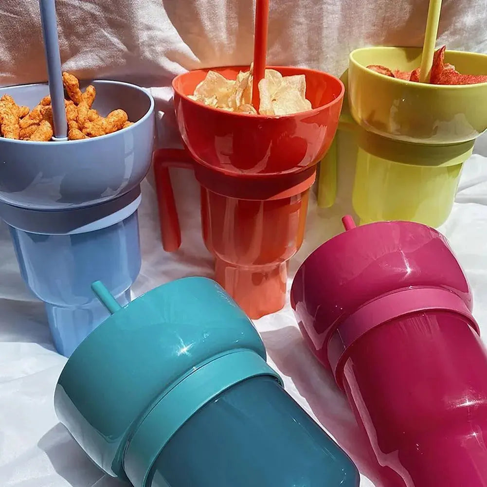 Tasse De Collation Et De Boisson a Compartiments