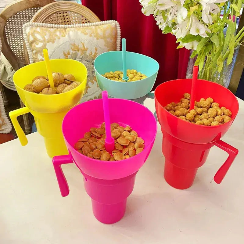 Tasse De Collation Et De Boisson a Compartiments