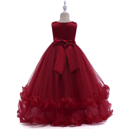 Robe de Princesse Bordeaux