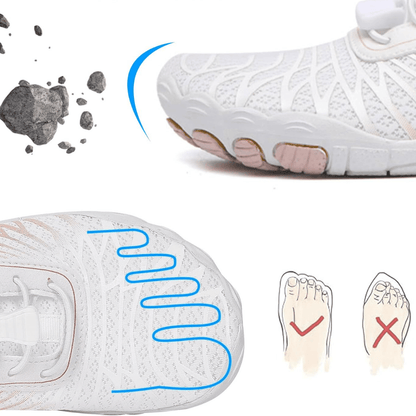 Chaussures Pieds Nus NaturaStep – Semelle Fine 4 mm, Confort Naturel, Légèreté et Alignement Postural