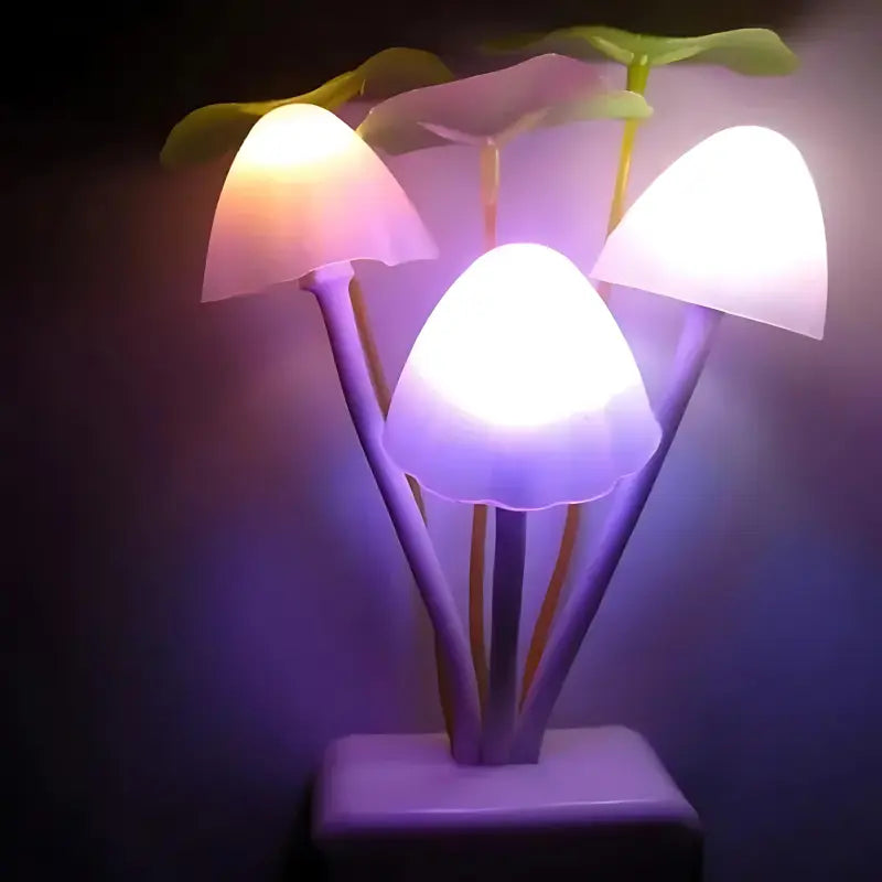 Lampe de Chevet Champignon Coloré Originale LED