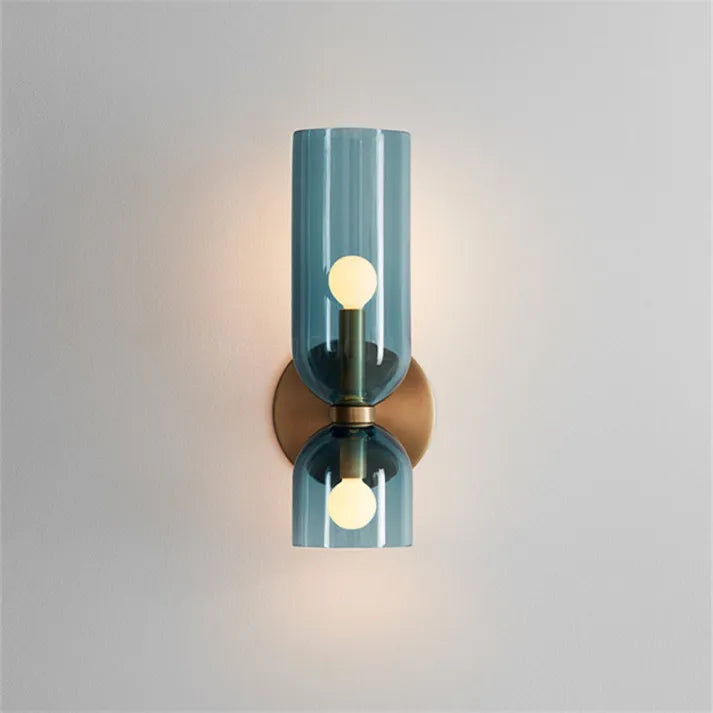 Applique Murale LED Double Tête en Verre – Élégance Moderne et Efficacité Énergétique