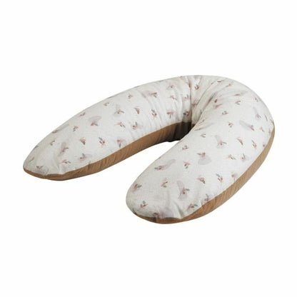 Coussin d'allaitement déhoussable réversible
