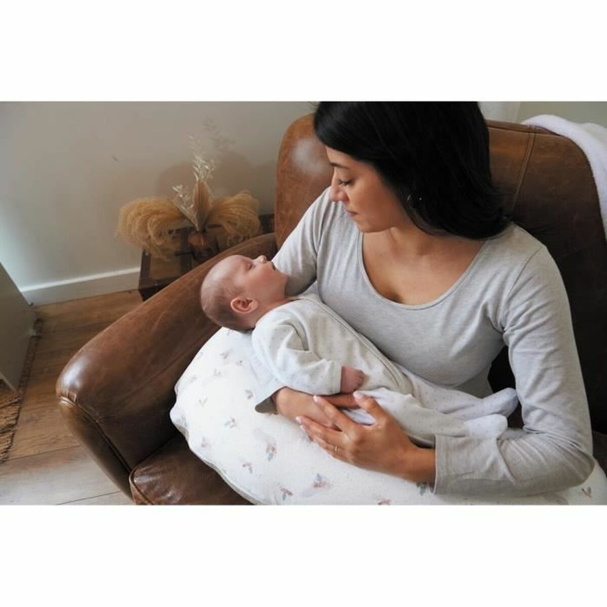 Coussin d'allaitement avec harnais