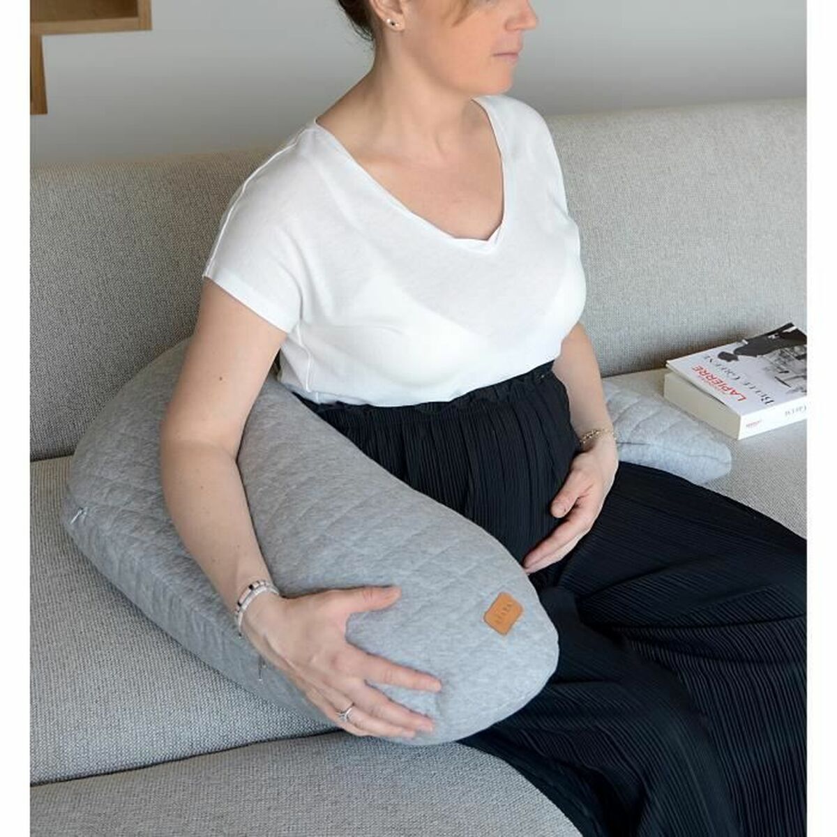 Coussin d'allaitement coton