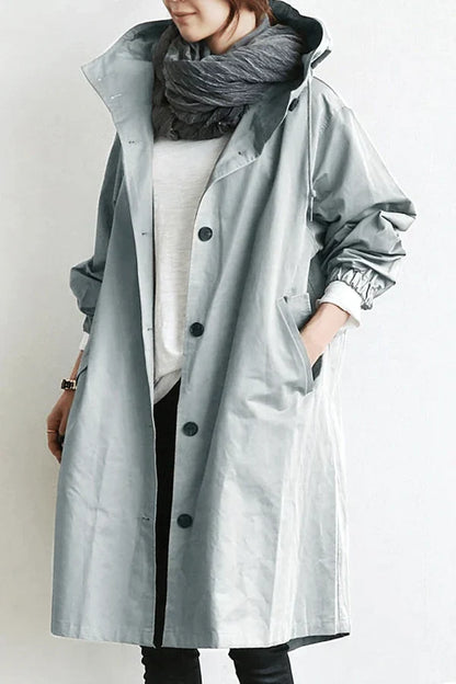 Veste Coupe-Vent Imperméable Oversize – Légère, Pratique et Élégante