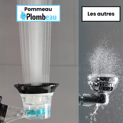 Pommeau de Douche Anticalcaire Haute Pression