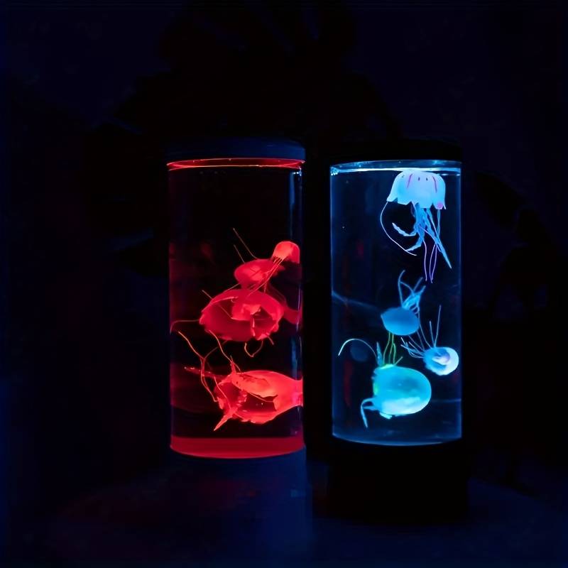 Lampe de chevet Tactile Lave Méduse