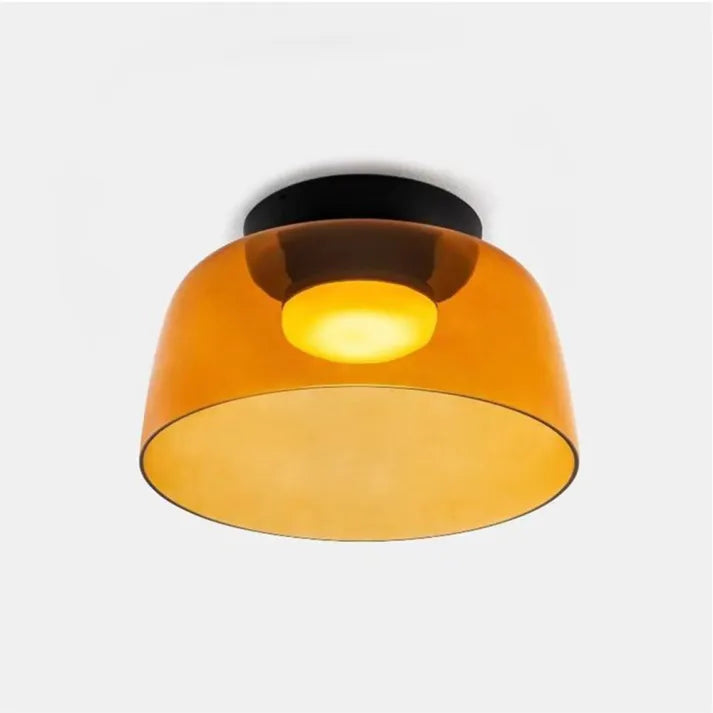 LuxeGlass - Lustre Médiéval de Plafond Luxe