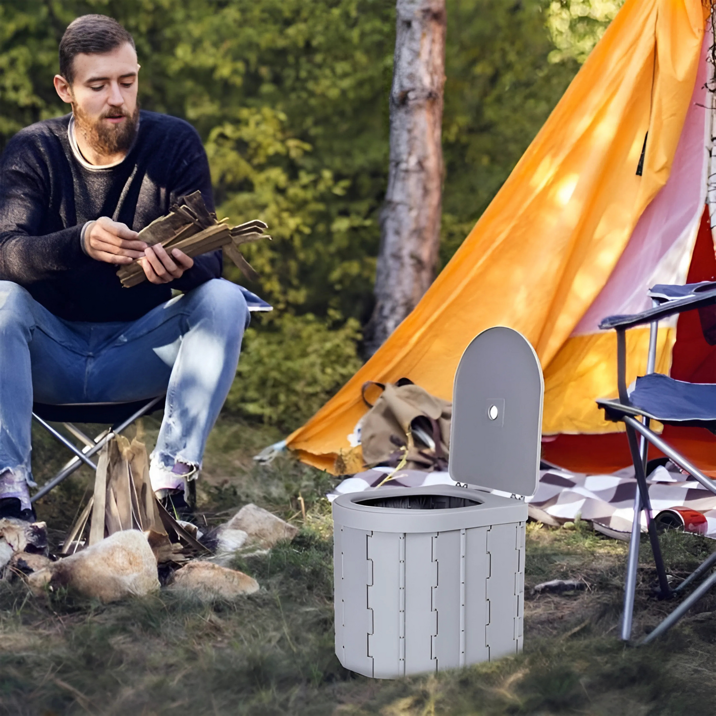 EasyGoSeat – Toilettes Pliantes Portables