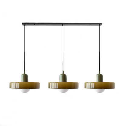 Suspension Simple Bauhaus en Verre – Design Élégant pour Cuisine, Salle à Manger et Salon