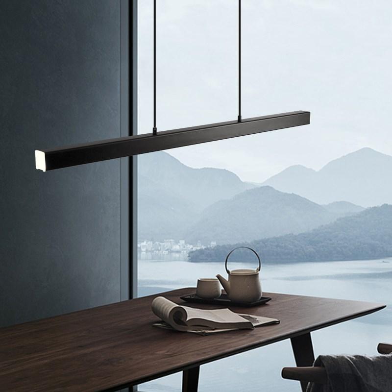 Suspension Moderne en Métal et Acrylique – Lampe Élégante et Durable avec Source LED