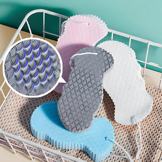 MagiClean – Éponge de Bain Exfoliante Ultra Douce