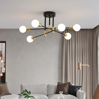 Suspension ORBITA – Éclairage Moderne en Métal avec Ampoule LED E27