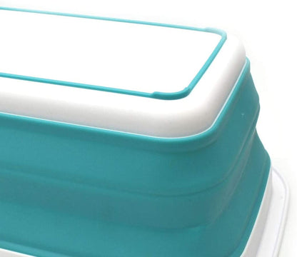 Panier à Linge Plastique Pliable Vert