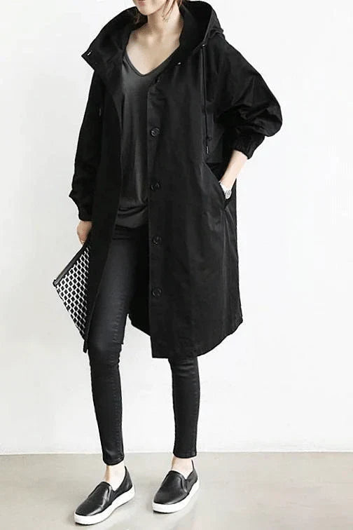 Veste Coupe-Vent Imperméable Oversize – Légère, Pratique et Élégante