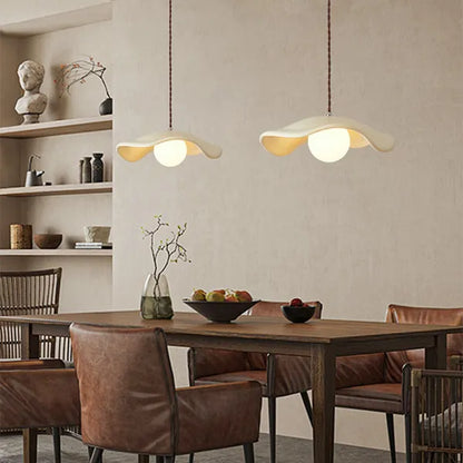 Suspension Lotus Wabi Sabi – Luminaire Moderne pour Salle à Manger avec Design Inspiré de la Nature
