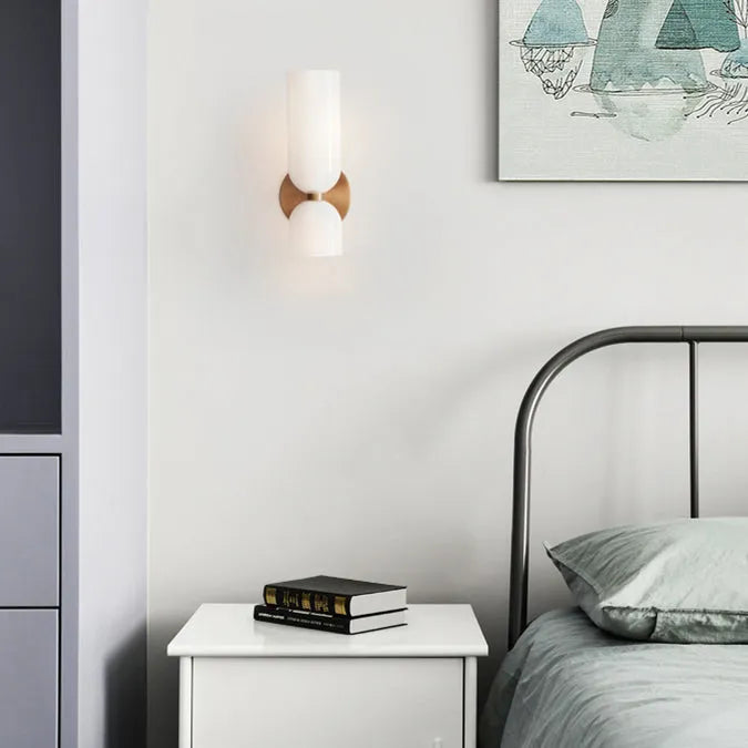 Applique Murale LED Double Tête en Verre – Élégance Moderne et Efficacité Énergétique