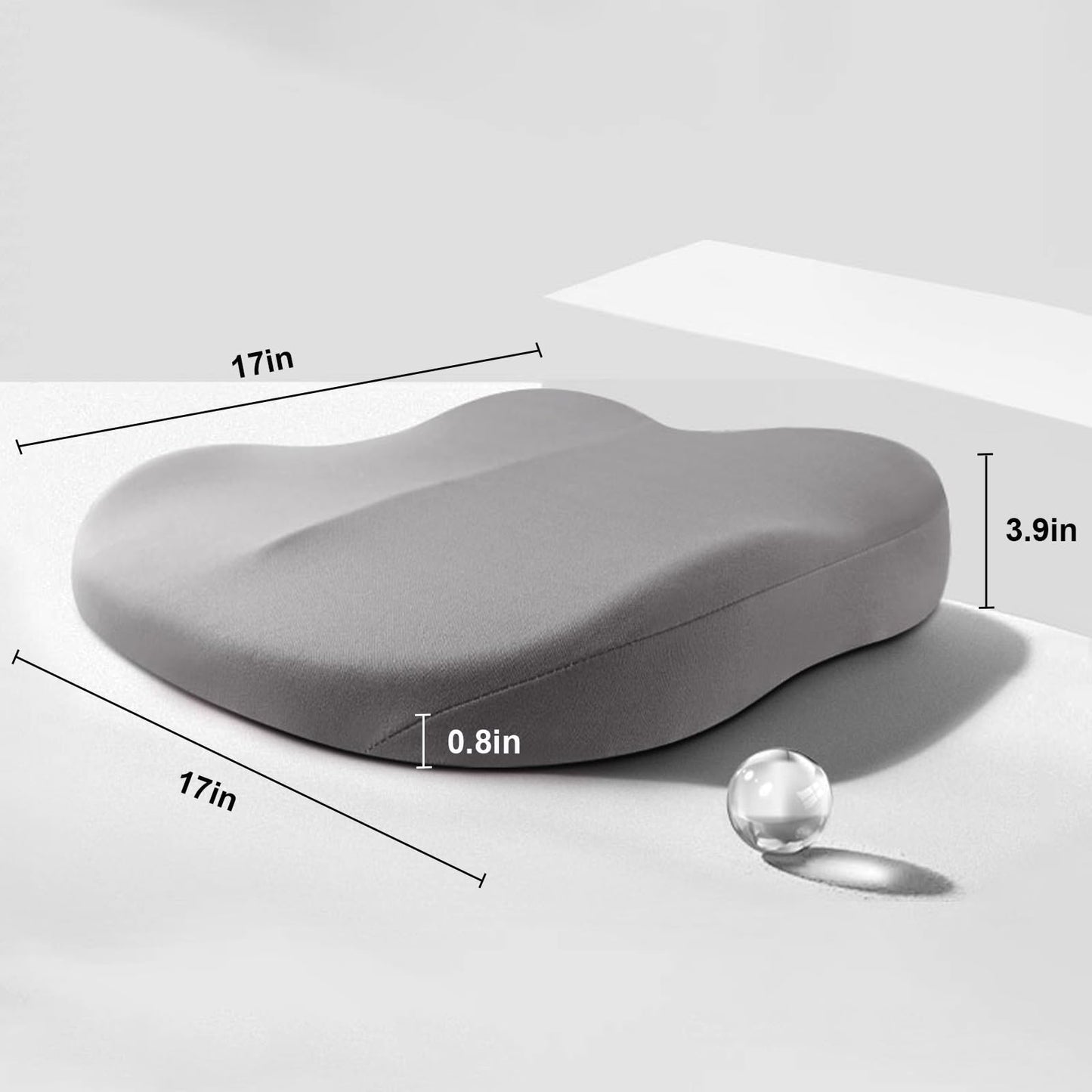Rehausseur de Siège Auto Confortable pour Adultes – Conduite Ergonomique et Sécurisée