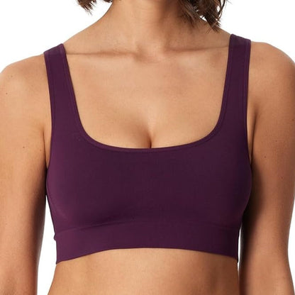 Dark purple crop top