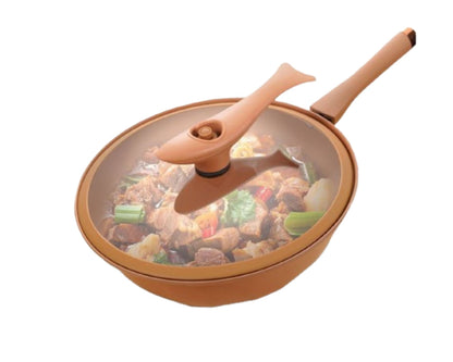 Multix - Poêle à Frire et Wok Multifonction 8 en 1