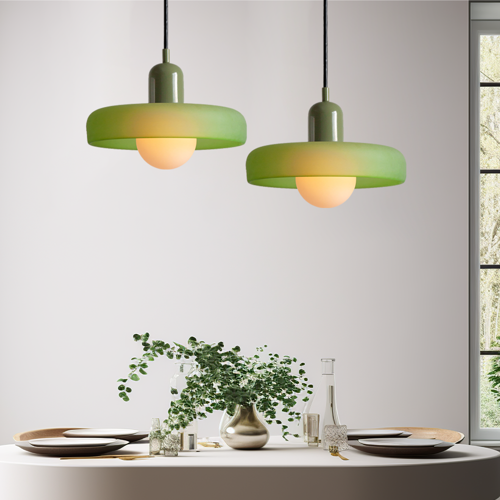 Suspension Bauhaus en Verre - Un Mélange Parfait de Créativité et de Design Moderne