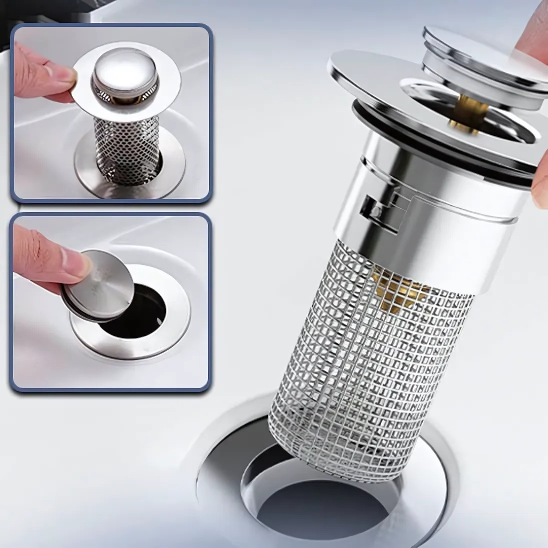 CleanFlow – Filtre de Vidange Anti-Bouchons