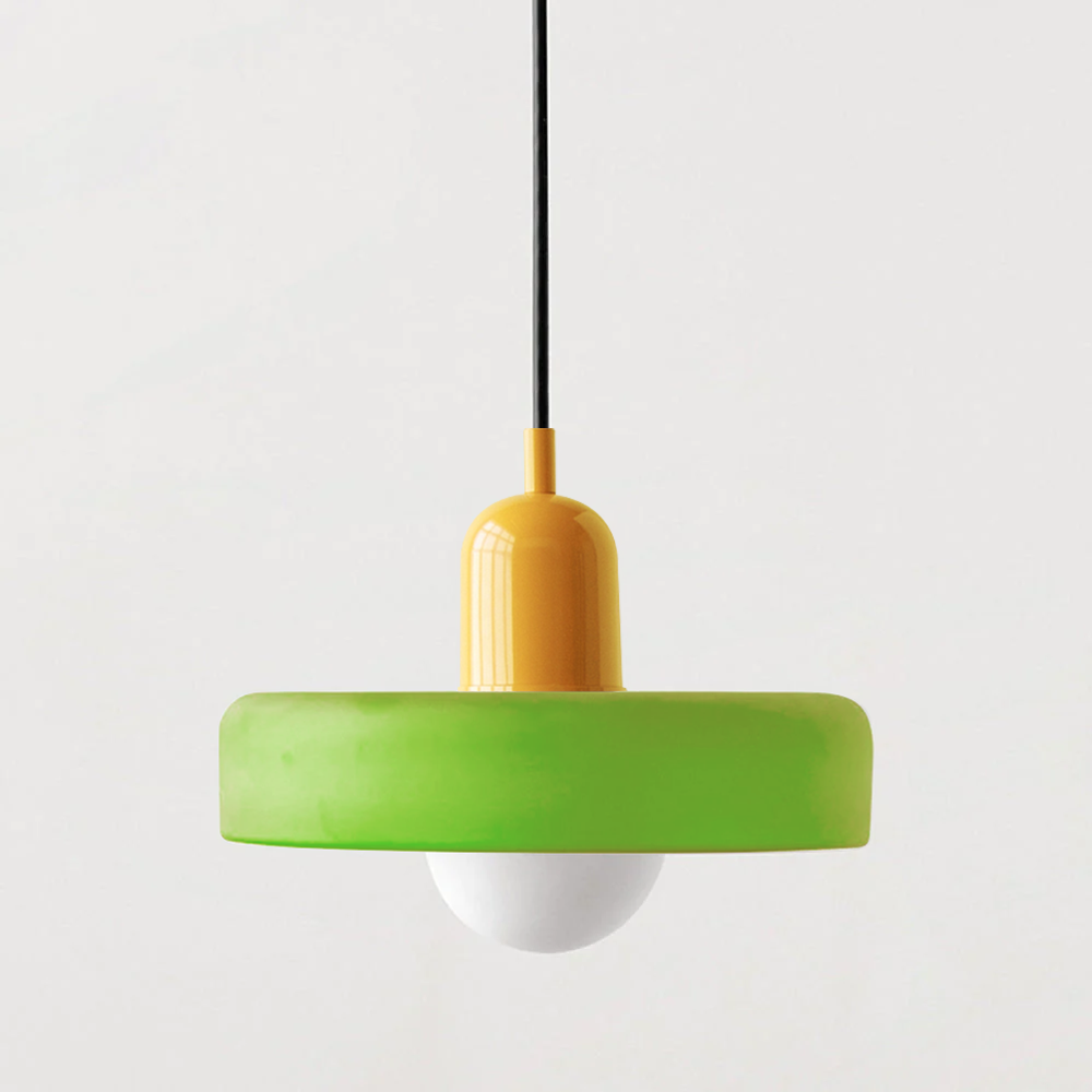 Suspension Bauhaus en Verre - Un Mélange Parfait de Créativité et de Design Moderne