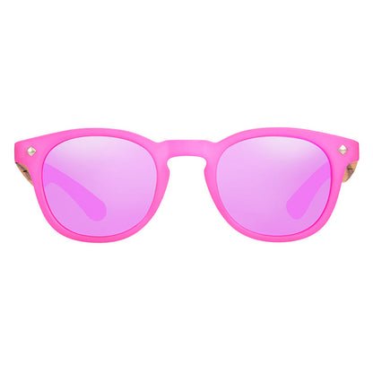 Lunettes en bois Enfant - Summer Pink