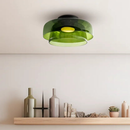 LuxeGlass - Lustre Médiéval de Plafond Luxe