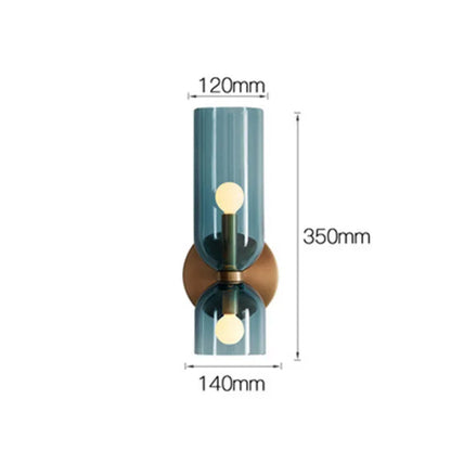 Applique Murale LED Double Tête en Verre – Élégance Moderne et Efficacité Énergétique