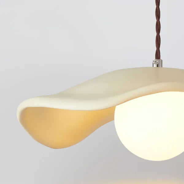 Suspension Lotus Wabi Sabi – Luminaire Moderne pour Salle à Manger avec Design Inspiré de la Nature
